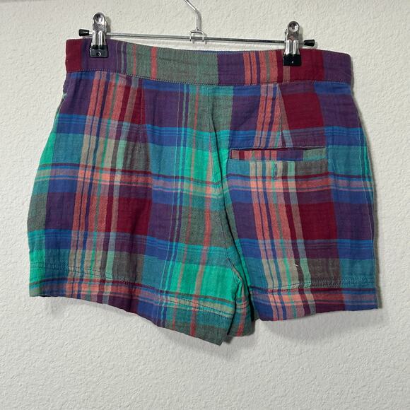 Plaid Women's Shorts - Picture 4 of 10